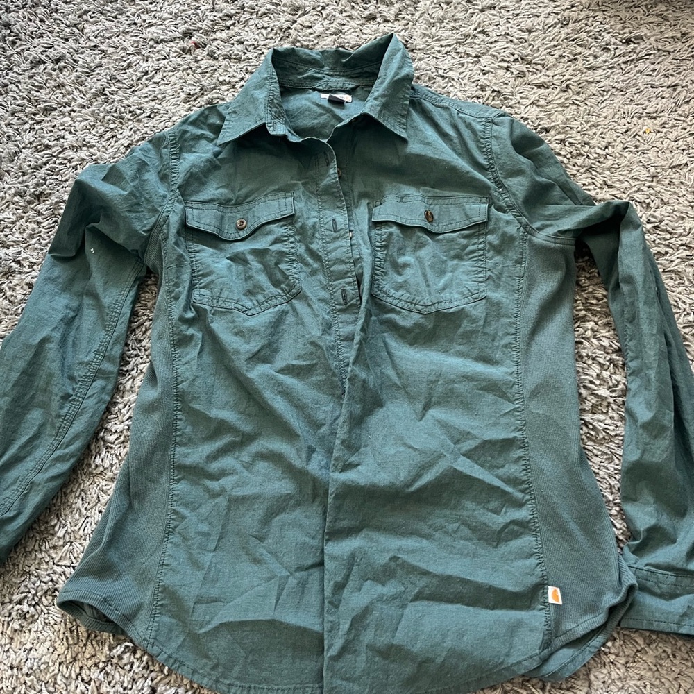 Women’s carhartt button up